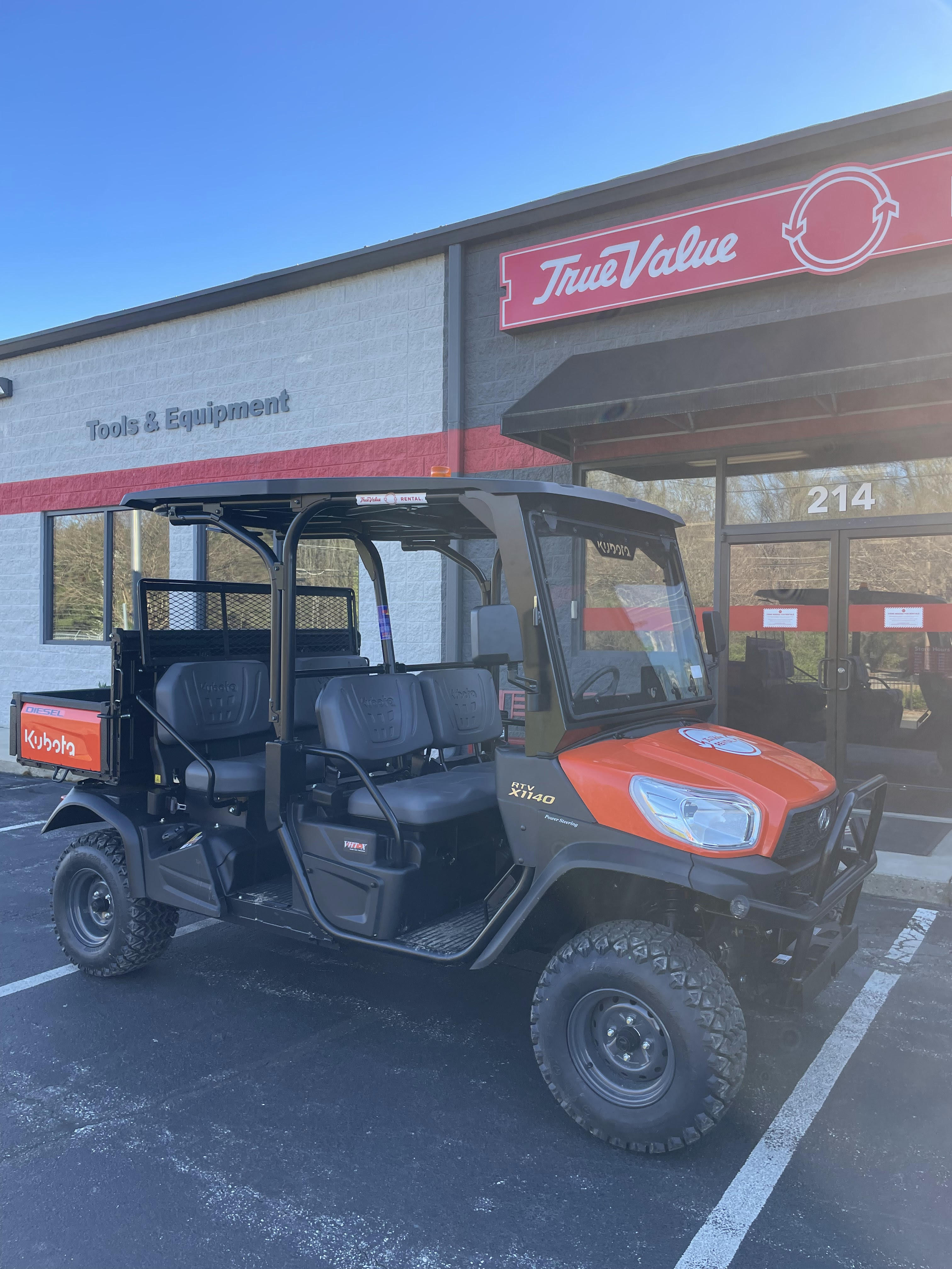 Rental store for Kubota UTV Diesel 4 Seat 4WD in Greensboro NC