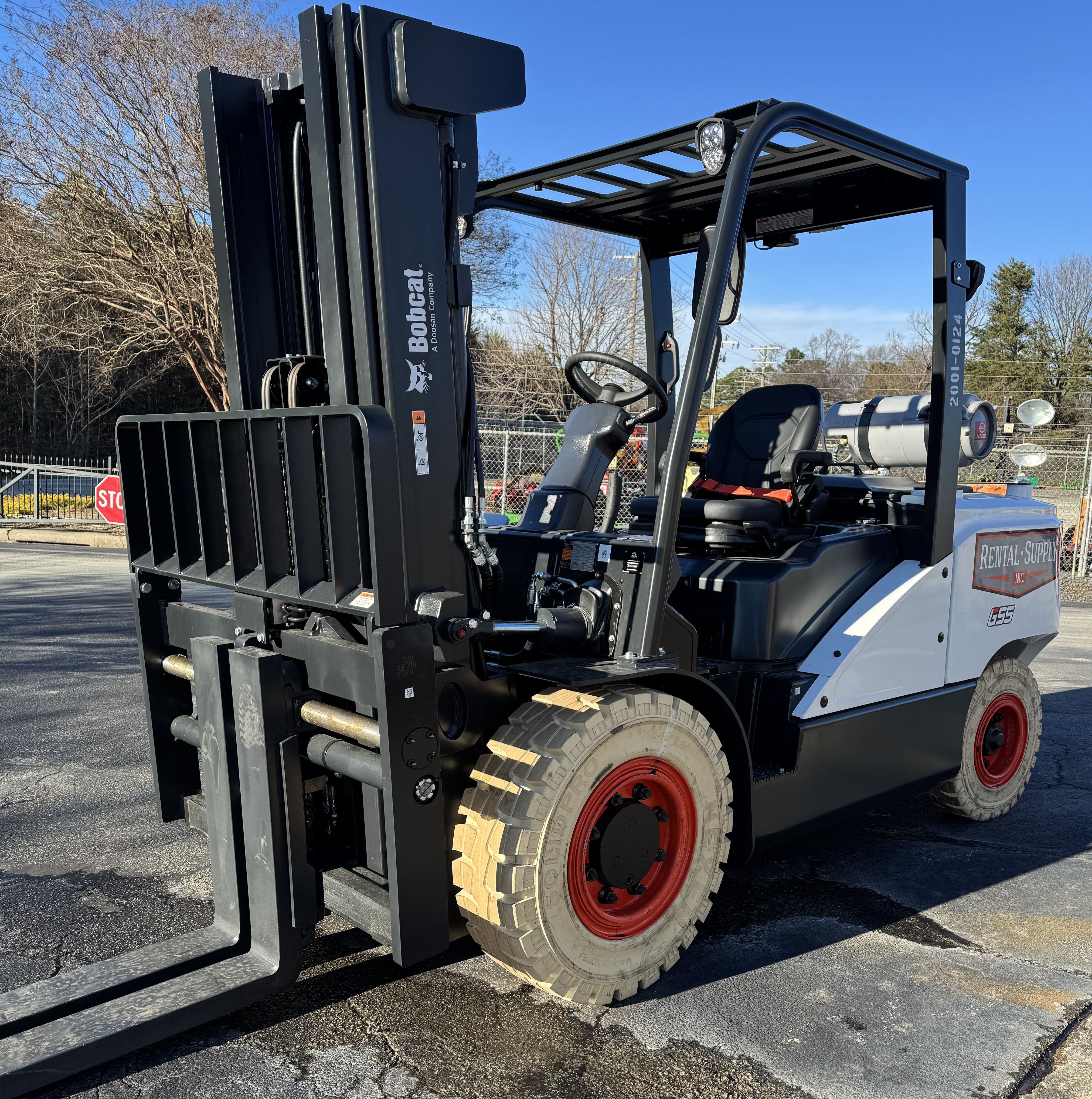 Rental store for Fork Lift 12k Solid NM Tires LPG in Greensboro NC