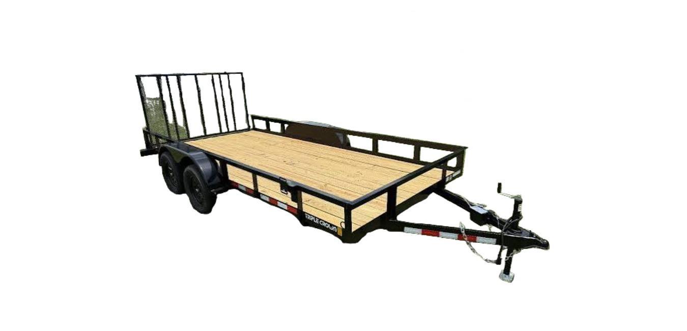 Rental store for Trailer 7 X 16 ATV Trailer 7000 Cap in Greensboro NC