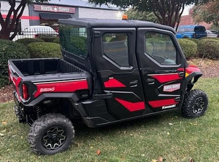 Rental store for Kawasaki UTV Gas 4 Seat 4WDCab in Greensboro NC
