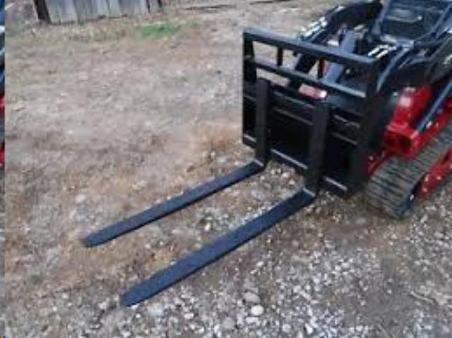 Rental store for Mini Skid Heavy Duty 42  Fork Attachment in Greensboro NC
